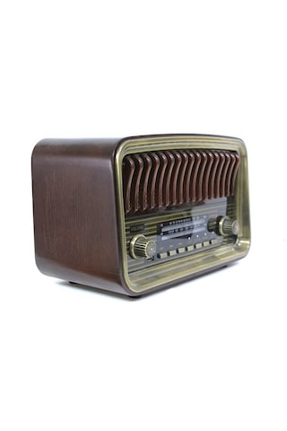 Crown Well Radyo Ahşap Pikap
