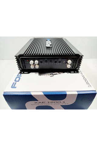 For-x Mono Amfi 1200RMS – For-x XAE-1200.1D Bass Anfisi – Bass Ko