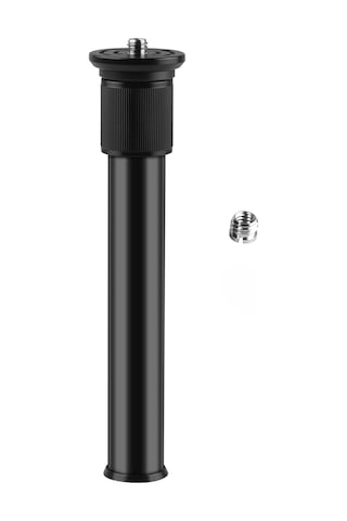 Kangvka Alüminyum Çelik Uzatılabilir Mekanizma Çubuğu 19-31cm - 1/4" Ve 3/8" Bağlantı Noktaları İle 1 Adet Adaptör