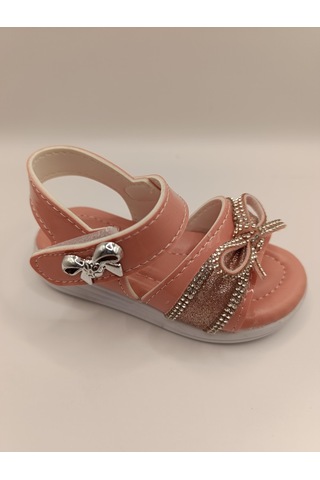 Çocuk Sandalet ,bebek Sandalet , Düğün Ayakkabısı , Kaydırmaz Yazlık Şık Çocuk Ayakkabısı Pudra