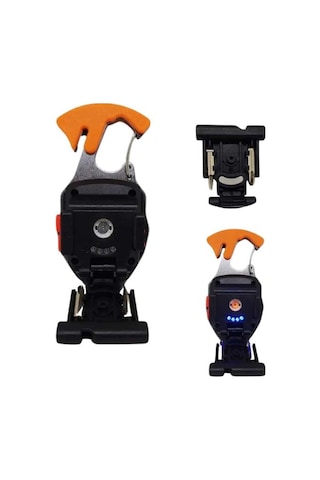 El - 717 - Feneri Led Anahtarlık Çok Fonksiyonlu Mini - Dpmıx-hb - Çakmak Özellikli Çok Renkli