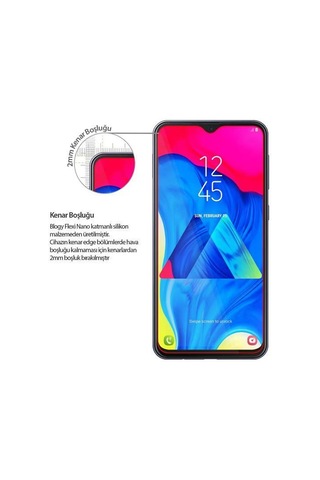 Blogy Galaxy M10 İle Uyumlu Flexi Nano Ekran Koruyucu