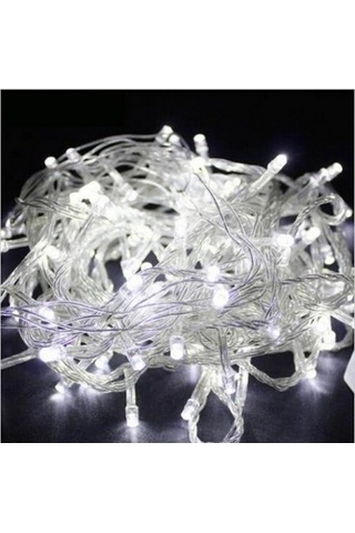 Led Işık - Beyaz - 10 Mt - Fonksiyonlu - Dekoratif - Aydınlatma Led Işık - Beyaz - 10 Mt - Fonksiyonlu - Dekoratif - Aydınlatma