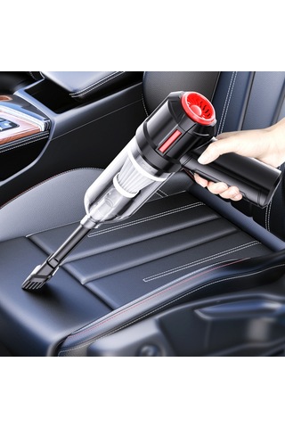 Xindoker Kablosuz Araç Süpürgesi Ve Şişirme Aleti - Güçlü Emiş, Çok Fonksiyonlu, Şarj Edilebilir