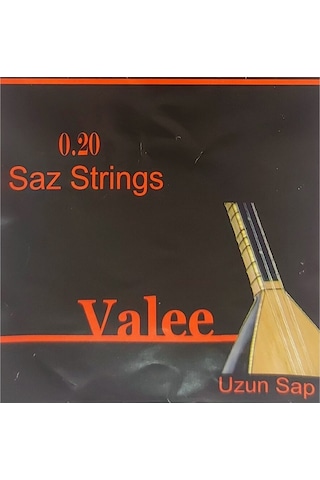 Valee 0.20 Uzun Sap Bağlama Saz Teli