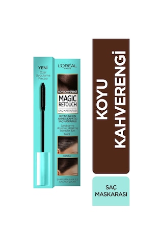 L’Oréal Paris Magic Retouch Beyazlar Için Saç Maskarası Koyu Kahv (491967405)
