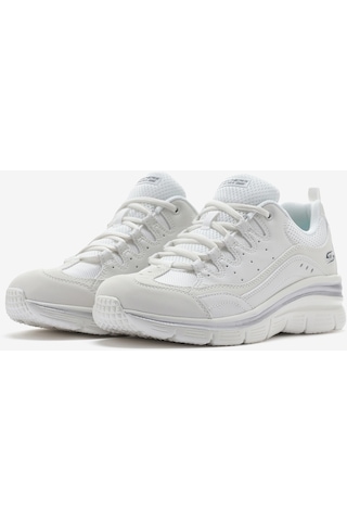 Skechers Fashion Fit Kadın Beyaz Spor Ayakkabı 896295tk Ofwt Beyaz