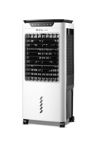 King Furıoso Kps6102 Portatif Hava Sogutucu BEYAZ