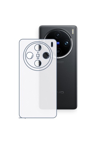 Schitec Vıvo X100s Pro Uyumlu Arka Yüzey Hidrojel Koruyucu Film 60941325