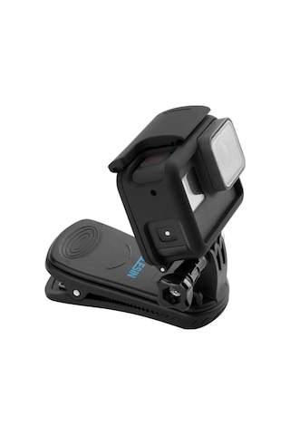 Ayex 360 Döner Backpack Mount Telesin Gp-jfm-003 Aksiyon Kamera Çanta Klipsi / Gopro, Djı Osmo Action, Insta360 Diğer