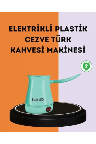700 Watt Plastik Cezveli Elektrikli Kahve Makinesi Renkli