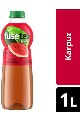 Fuse Tea Karpuz Aromalı Soğuk Çay 1 Lt X 6 Adet