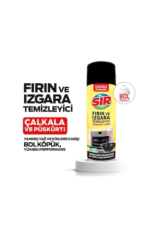 Sır Fırın ve Izgara Temizleyici Köpük 500 ML