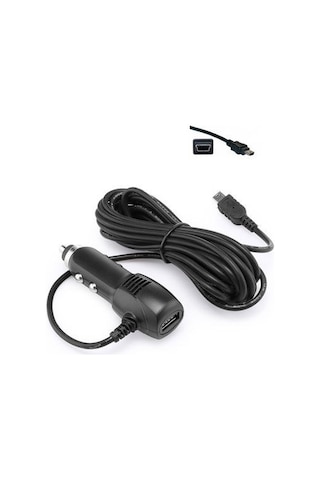 Navigasyon Araç Şarj Adaptörü 5v 2a 5pin Mini Usb