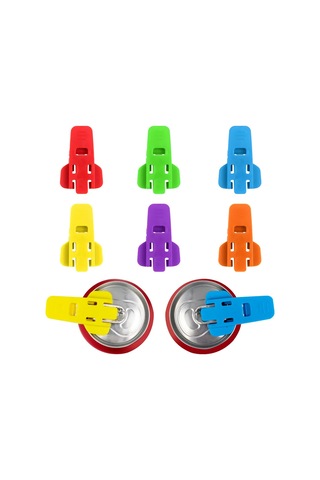 Basit Taşınabilir Şişe Açacağı Yeniden Kullanılabilir Kolay Konserve Açacağı Mühürlü İçecek Bira Kola Açacağı Kapak Çıkarıcı Mutfak Aksesuarları Kamp Aletleri 2 Adet Çok Renkli