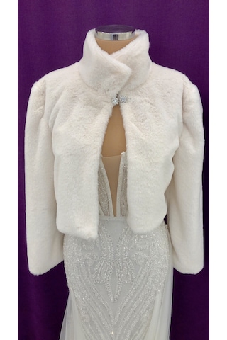 New In Style Düğünlük Ceket Model 11 - Etol Bolero Kürk