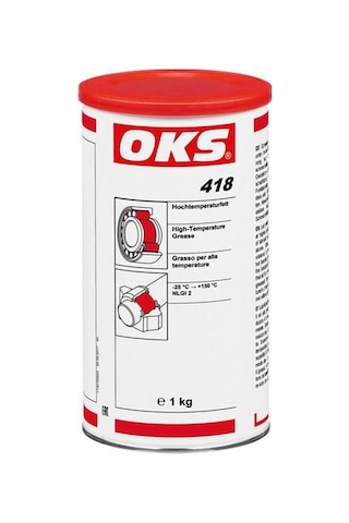 Oks 418 Mos2'Li Yüksek Sıcaklık Rulman Gresi 1 KG