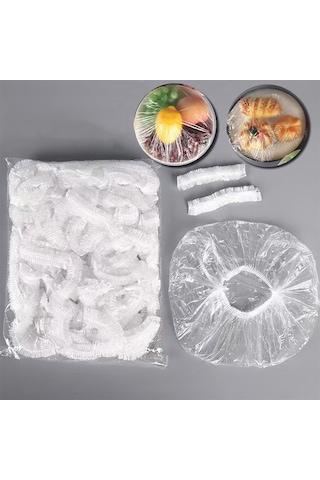 Geeksen Esnek Kenarlı Evrensel Gıda Saklama Kapakları, 300 Adet, Yeniden Kullanılabilir, Mutfak Düzeni İçin Pratik Diğer