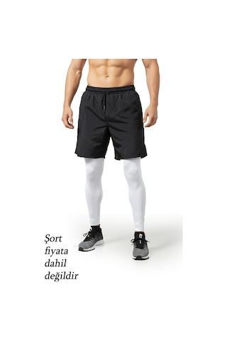 Deepsea Unisex Beyaz Dar Kesim Termal Performans Taytı Soğuk Havalar & Spor Kullanımı 2607073 Beyaz