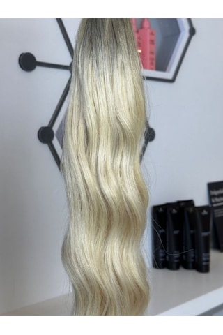 Mikro Kaynak Wavy Insan Saçı 0.8 Gr 8 Ton Ombre 50 Adet 70 Cm Ombreli