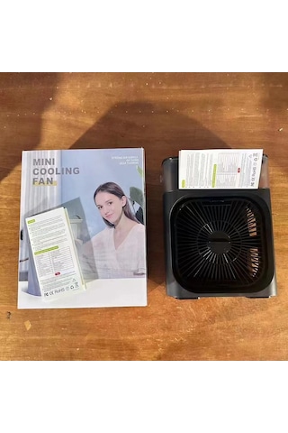 Eternal Luck 006A Led Gece Lambası USB Taşınabilir Elektrikli Fan 009