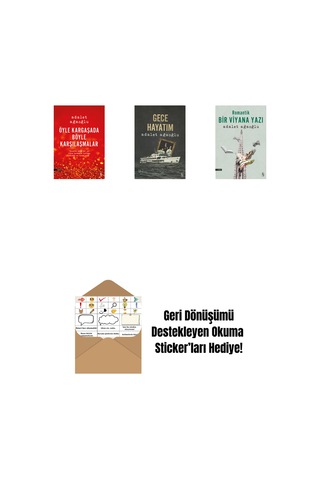 Öyle Kargaşada Böyle Karşılaşmalar + Gece Hayatım + Romantik Bir Viyana Yazı + Okuma Sticker'ları