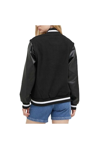 Tjw Zıp Off Sleeve Letterman- Siyah