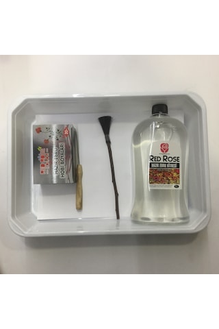 Hazır Ebru Seti Ebru Sanatı Eğitim Seti 6 Renk 20Ml Ebru Boyası N11.28