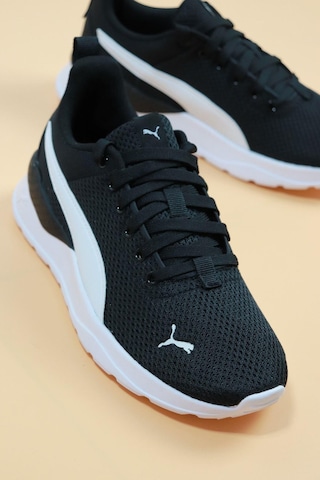 Puma - Anzarun Lite Jr Siyah Kadın Spor Ayakkabı Çok Renkli