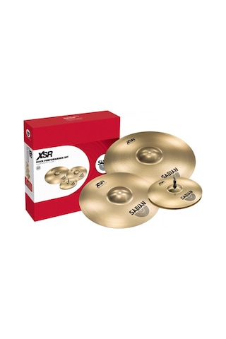 Sabian Xsr5009b Xsr Serisi Brilliant Rock Performance Zil Seti