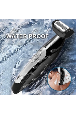 Didadodo Erkekler İçin Şarjlı Tüm Vücut Tıraş Makinesi - Katlanabilir, Siyah Siyah