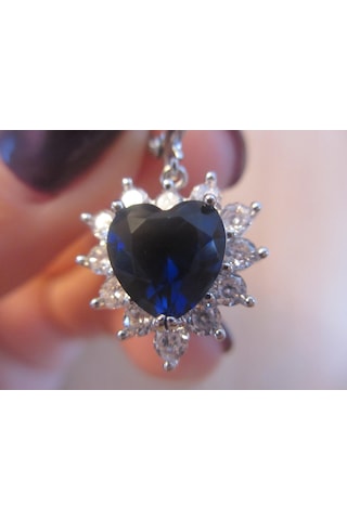 Swarovski Taşlı Takı Seti,Gümüş, Yeni Yıl Sevgililer Günü Gümüş