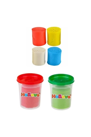 Oyun Hamuru 2 Adet Oyun Hamuru Play Dough 2 X 100 Gram Rengarenk Hamur