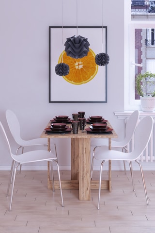 Dekorfim DF01108AC Pratik Portatif Katlanır Masa Mutfak ve Yemek Masası