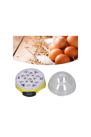 Qqf Syrisora 7 Yumurta Kuluçka Makinesi, Tavuk, Ördek, Kaz Ve