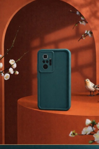 Mi Redmi Note 10 Pro Ve Redmi Note 10 Pro Max Uyumlu Kamera Çıkıntılı Mat Silikon Telefon Kılıfı Resimdeki