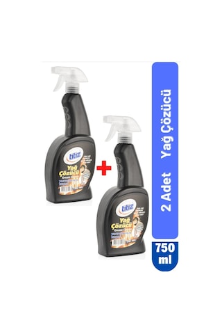Titiz Yağ Çözücü Sprey 2 x 750 ML