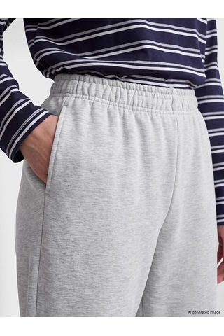 LC Waikiki Lc Waıkıkı Gri Beli Lastikli Kadın Jogger Eşofman Altı