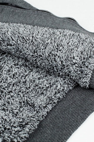 Buratti Içi Kürklü Kapüşonlu  Slim Fit Erkek Sweat 575708 Antrasit