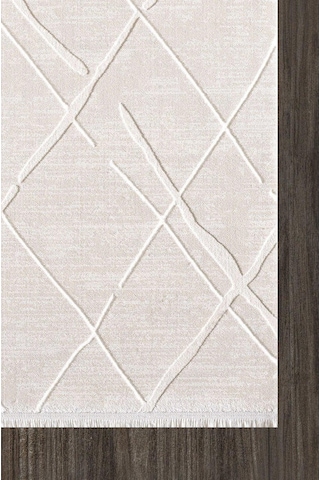 Artemis Halı Murano 06430c Bej Krem Modern Çizgi Desen Halı 160x230 Ölçü Krem