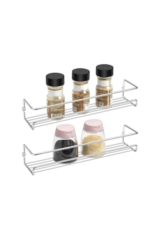 Metal Baharatlık 2 Li Set 33 X 7 Cm Inox