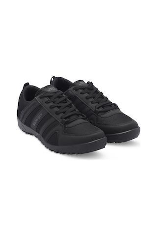 Slazenger ALGAR I Erkek  Siyah / Siyah Günlük Spor Ayakkabısı