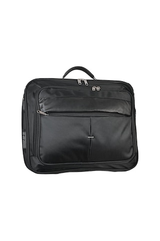 Unisex Siyah 15.6" Çelik Kasalı Laptop Evrak Bilgisayar Çantası