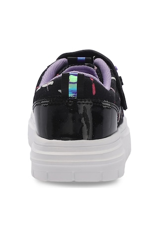 Slazenger NUMANCIA Çocuk Cırt Cırtlı Siyah / Mor Günlük Spor Ayakkabısı