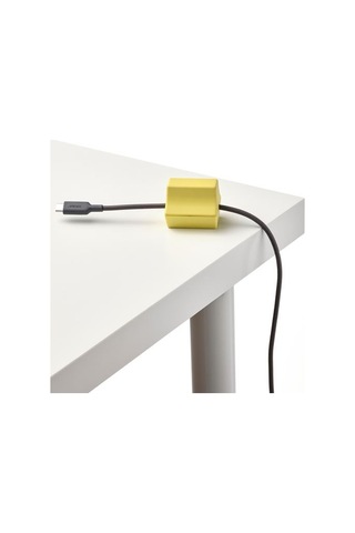 Ikea Havskål Kablo Tutucu, Siyah-sarı, 2 Adet