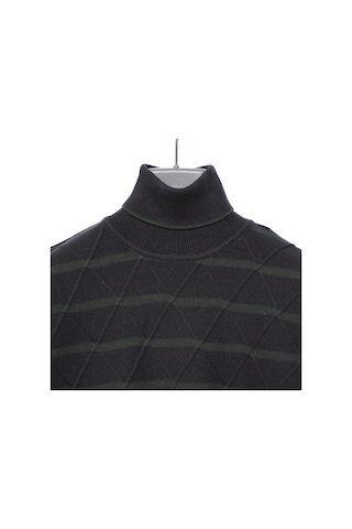 Dio Rise Erkek Şardonsuz Uzun Kol İnce Balıkçı Sweatshirt - 189232 - Lacivert Lacivert