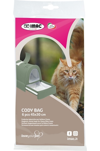 1711734816 Imac Cody Bag 6x10 Pcs Kedi Tuvaleti Torbası