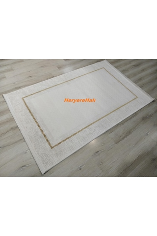 Foneks Halı Lavin %100 Akrilik Makina Halısı 4305agold 150x233 Cm