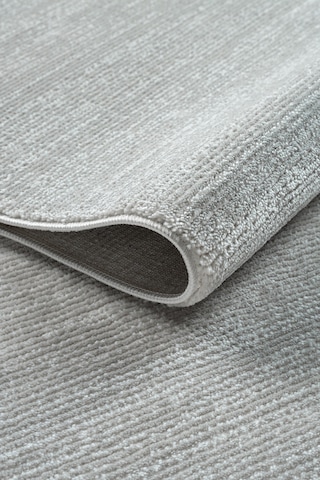 Mariesse Home Bambu Dokulu Modern Sık Dokuma Koridor Kesme Yolluk Dokuma Makine Halısı Gri