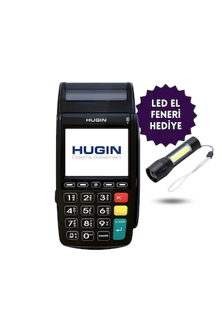 Hugin Tiger T300 4g Yeni Nesil Mobil Yazar Kasa Pos Led El Feneri